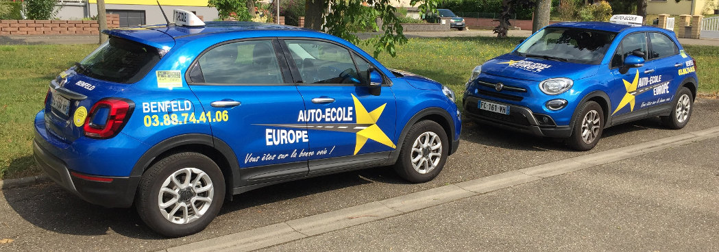 voiture auto école europe